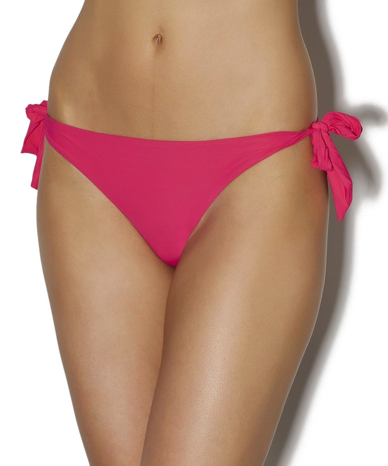 Bomba Latina Swim Tie Side Bikini Bottom in Fuchia