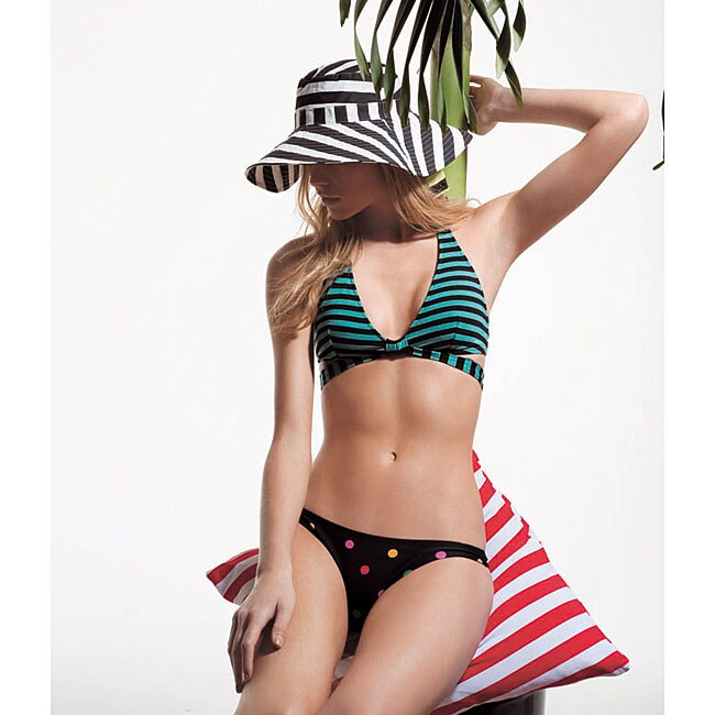 Lolla Wrap Halter Bikini Top 