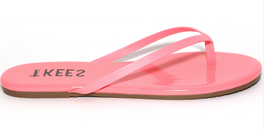 TKEES Lip Gloss in Floral Punch Sandals