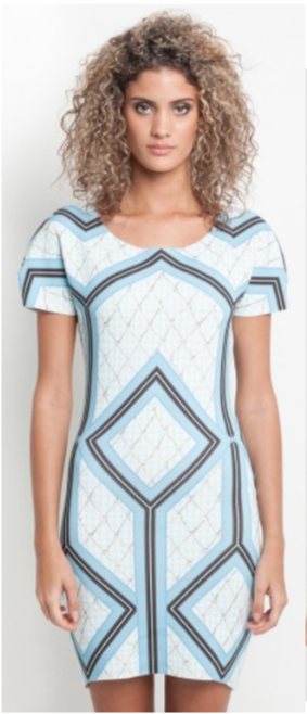 Vestido Tubo Rede Dress