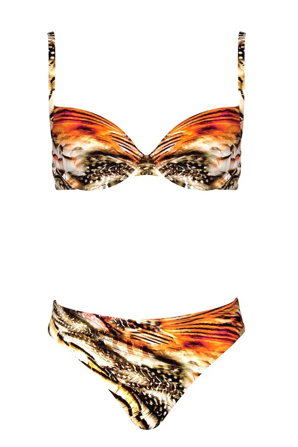 Fire Bird Scoop Bikini Bottom 