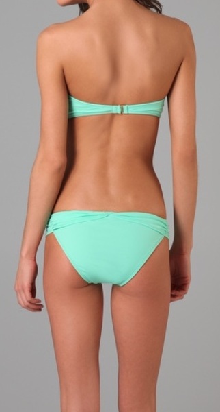 Mara Hoffman V-Wire Bikini in Seafoam 